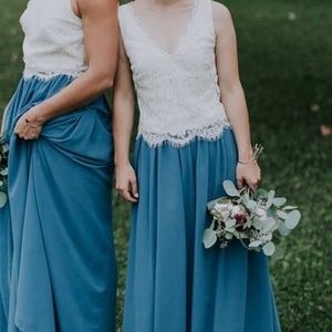 Revelry Dresses - Victoria Lace Top (Ivory) Revelry Dresses - Victoria Lace Top (Ivory)